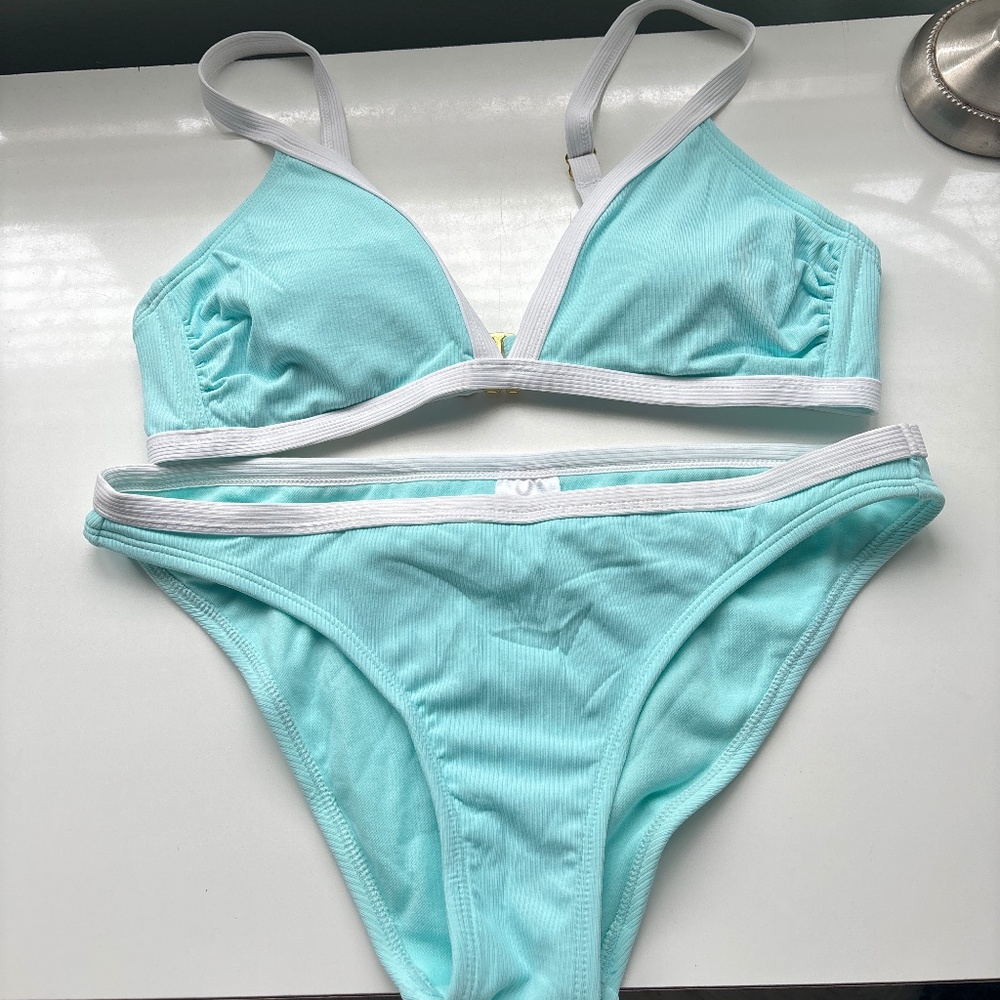 Turquoise bikini
